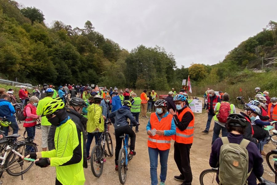 Radkorso Demo Radweg